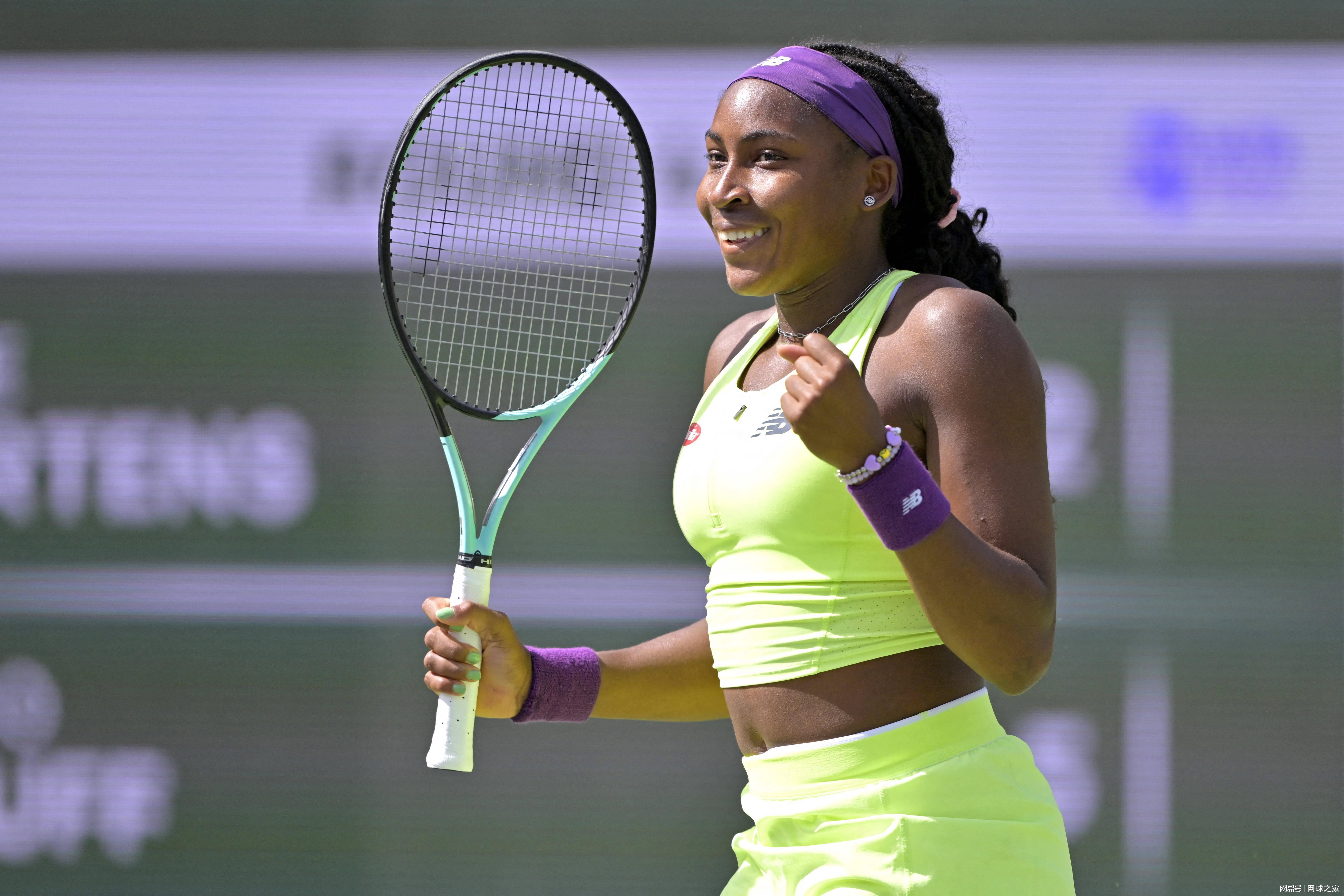跌宕晋级!从青涩到成熟,高芙用五年走完 WTA1000 全八强之路